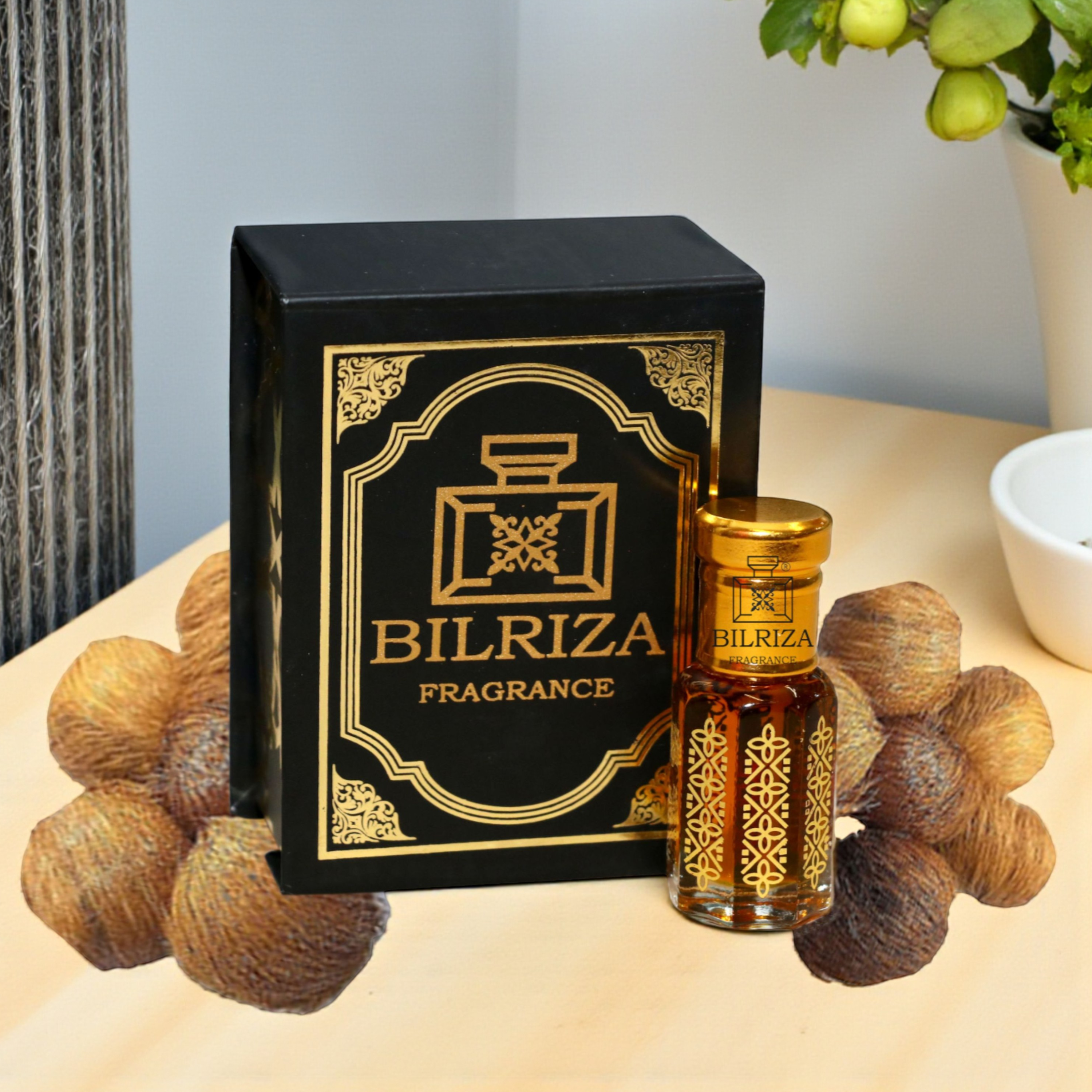 Bilriza Fragrance Kasturi Attar – Unisex Long Lasting Alcohol-Free Attar Oil 6ml