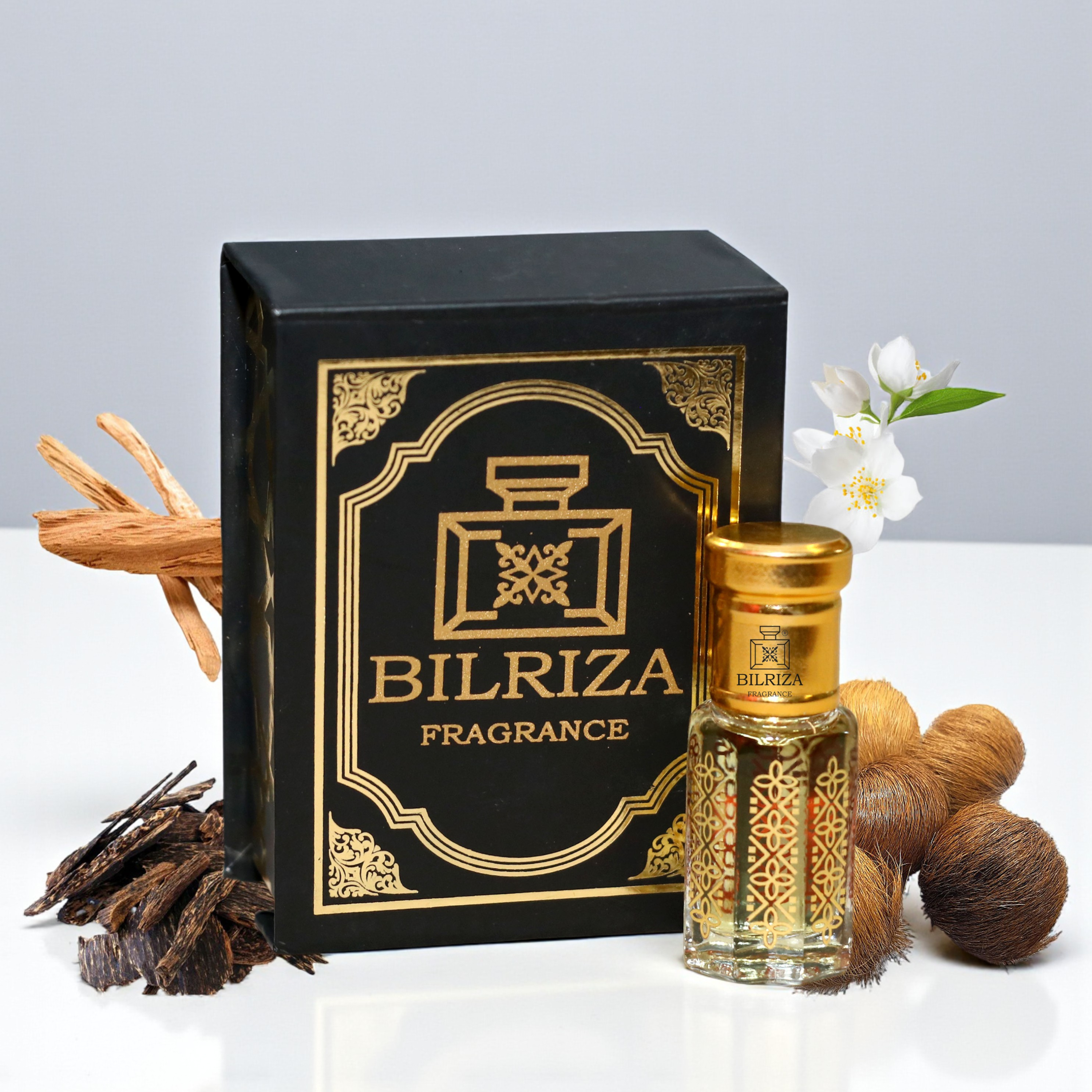 Bilriza Fragrance Badr Oudh Attar – Unisex Long Lasting Alcohol-Free Attar Oil 6ml