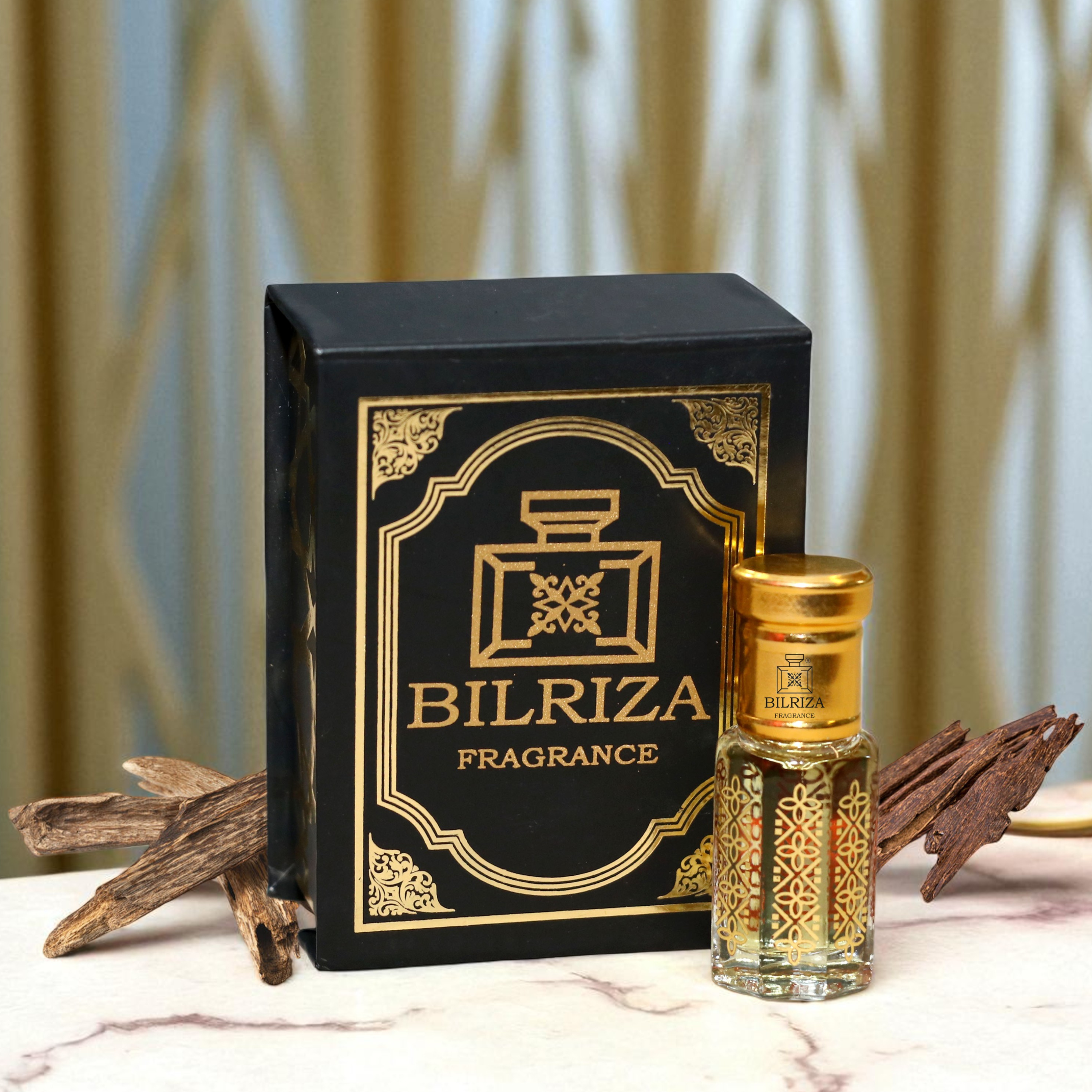 Bilriza Fragrance White Oud Attar 6ml – Unisex Long Lasting Alcohol-Free Attar Oil
