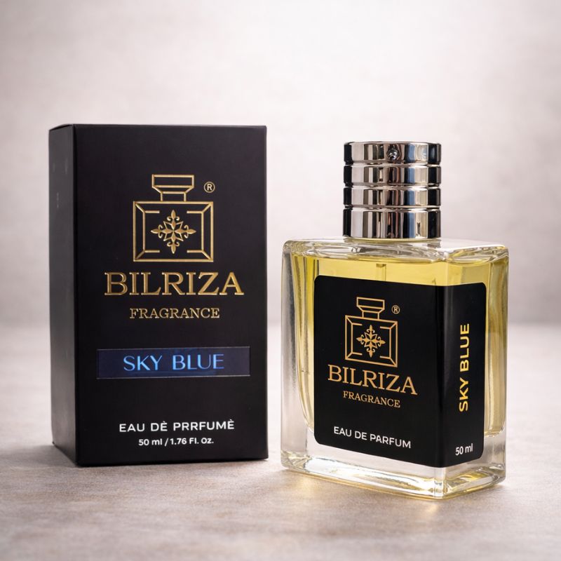 Bilriza Fragrance Sky Blue Perfume 50ml – Long-Lasting Fresh Fragrance for Men & Women