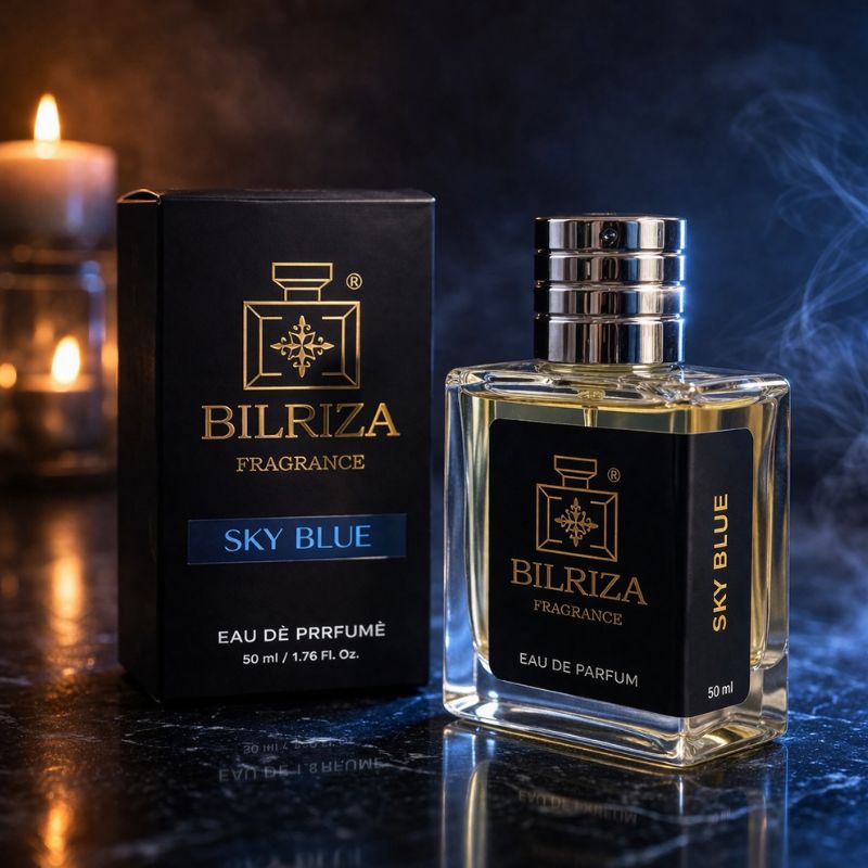 Bilriza Fragrance Sky Blue Perfume 50ml – Long-Lasting Fresh Fragrance for Men & Women