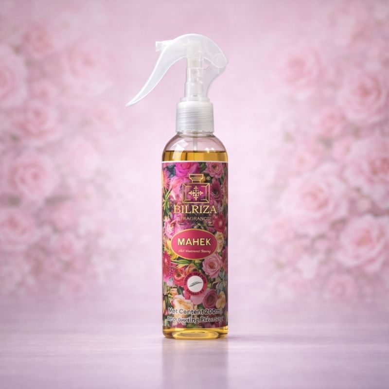 Bilriza Fragrance Mahek Room Spray – Refreshing Air Freshener Spray for Home & Office 200ml