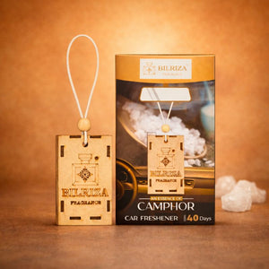 Camphor Hanging Car Air Freshener – Refresh Your Vehicle with Natural Camphor Aroma