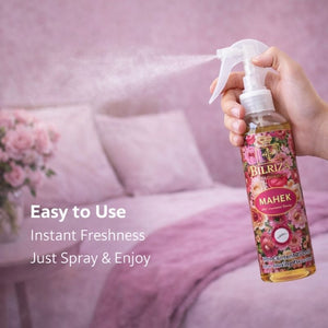 Bilriza Fragrance Mahek Room Spray – Refreshing Air Freshener Spray for Home & Office 200ml