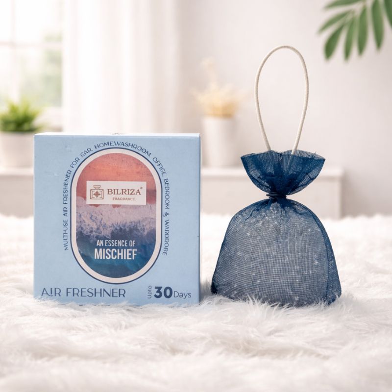 Bilriza Fragrance Mischief Hanging Bag Air Freshener – Compact & Refreshing Aroma for Any Space