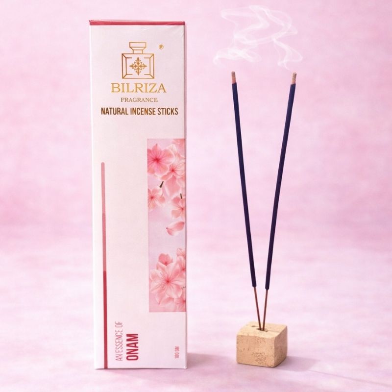 Bilriza Fragrance Onam Incense Sticks – Refreshing Floral Scent for Onam & Daily Use (100gm 1 each)