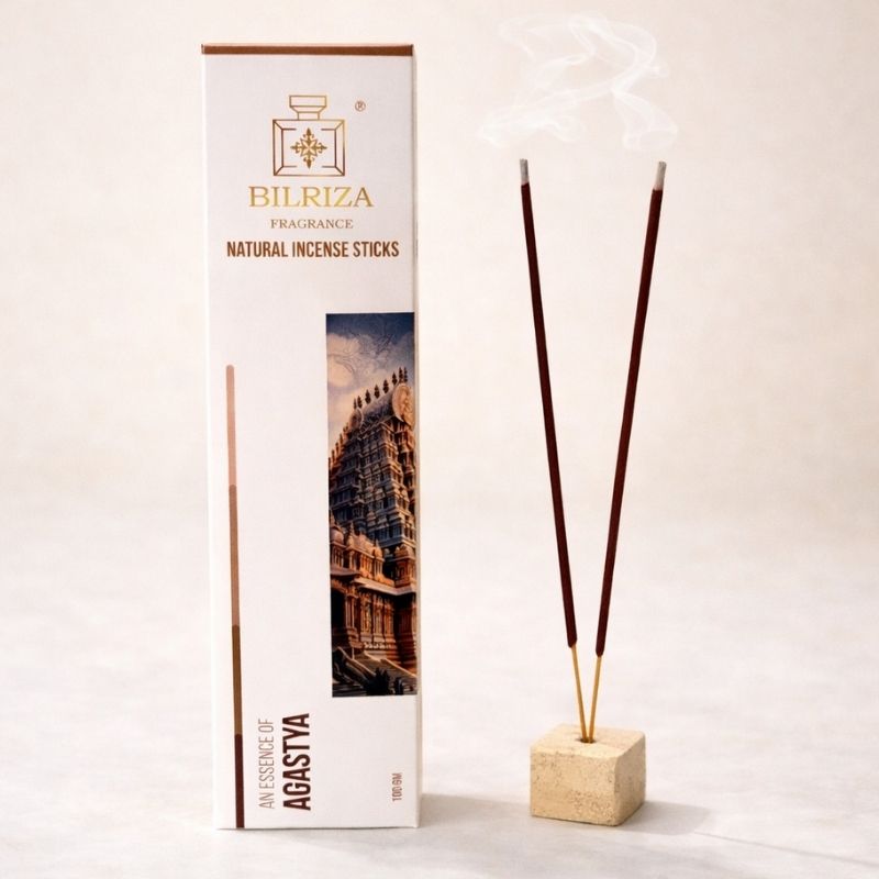 Bilriza Fragrance Agastya Incense Sticks – Pure, Long-Lasting Aromatic Blend (100gm 1 each)