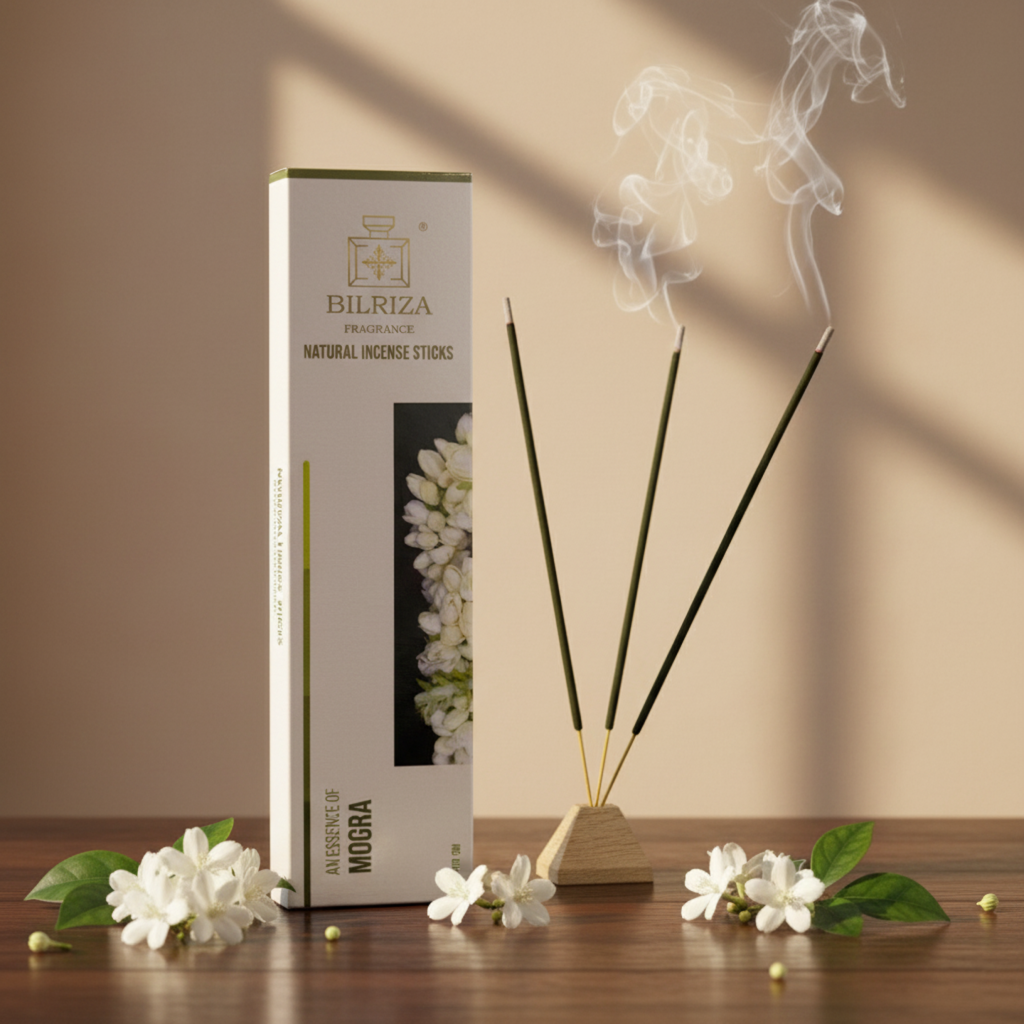 Bilriza Fragrance Mogra Agarbatti – Pure Floral Fragrance Incense Sticks