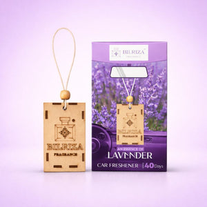 Bilriza Fragrance Lavender Hanging Car Air Freshener – Refresh Your Car with Calming Fragrance