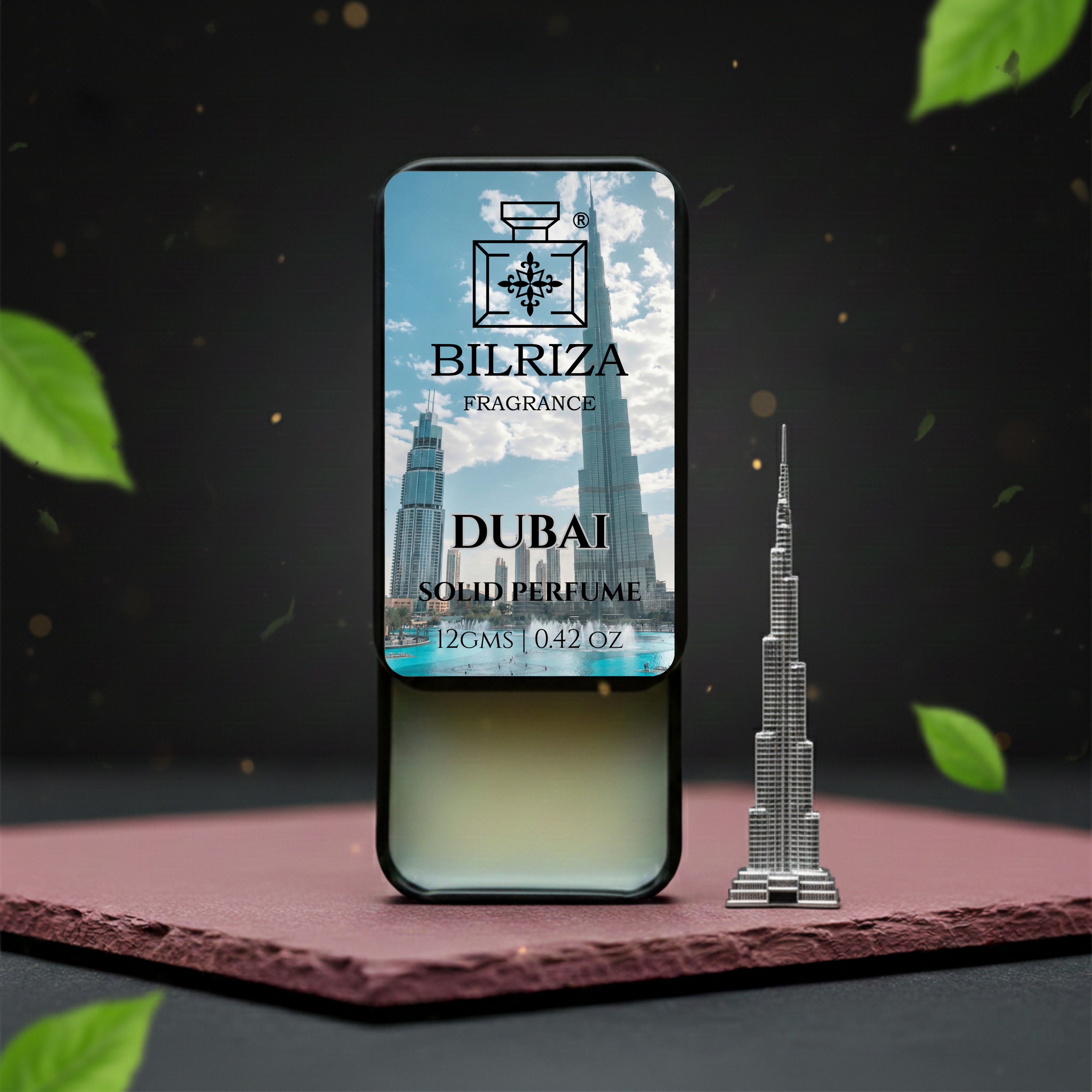BILRIZA FRAGRANCE Dubai Solid Perfume | Strong & Long Lasting | Easy to Use | Pocket-Friendly Eau de Parfum - 12 ml  (For Men & Women)