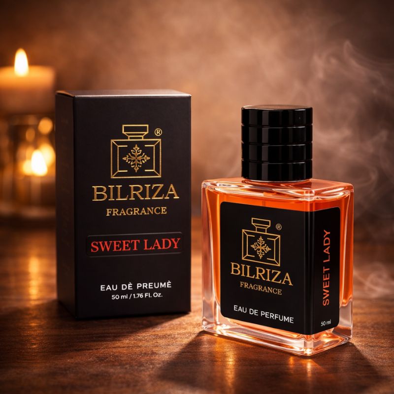 Bilriza Fragrance Sweet Lady 50ml Perfume – Charming & Long-Lasting Scent for Women