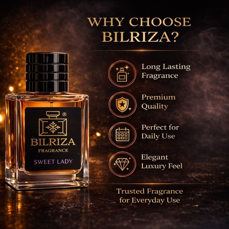 Bilriza Fragrance Sweet Lady 50ml Perfume – Charming & Long-Lasting Scent for Women