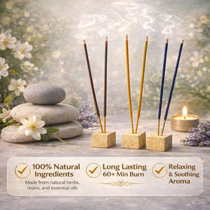 Bilriza Fragrance Garden Flower Incense Sticks – Natural Floral Agarbatti for Pooja & Relaxation (100gm 1 each)