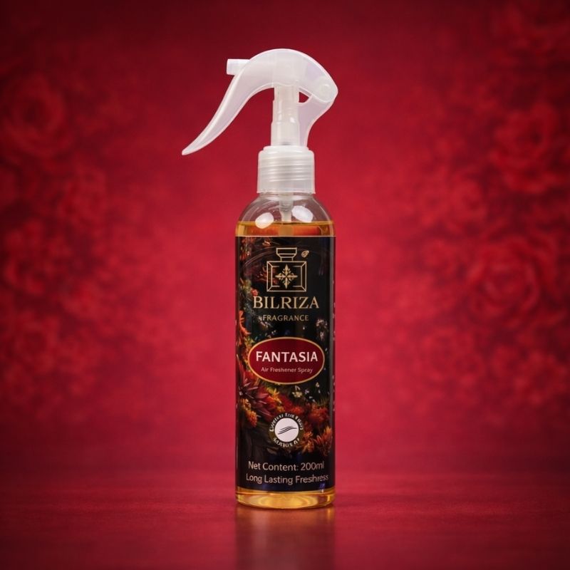 Bilriza Fragrance Fantasia Room Spray – Refreshing Air Freshener Spray for Home & Office 200ml