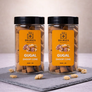 Bilriza Fragrance Gugal Fragrance Dhoop Cones – Traditional Resin Aroma for Meditation & Rituals