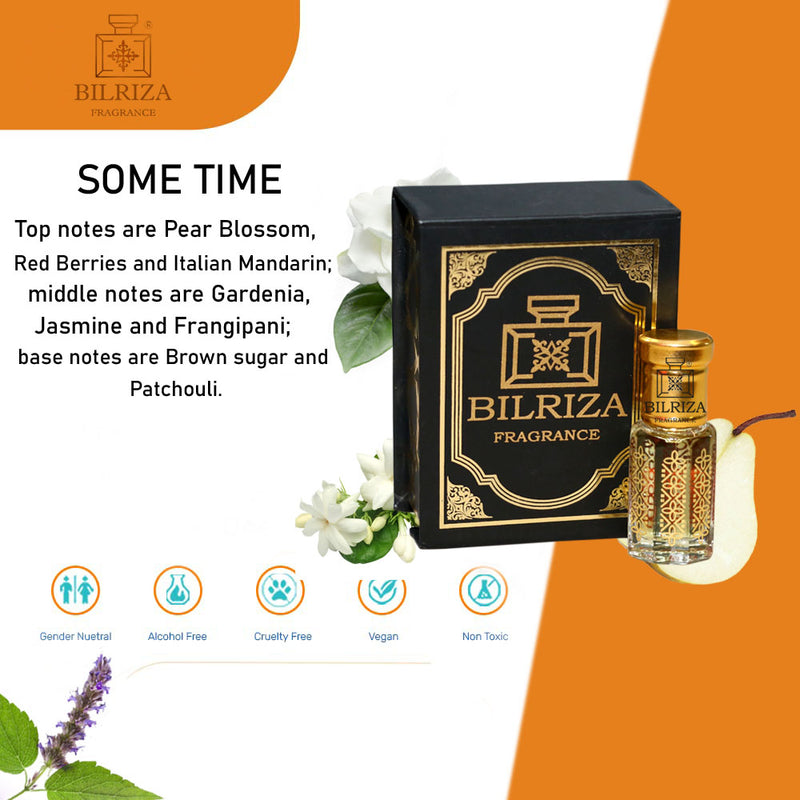 Bilriza Fragrance Some time  Attar – Unisex Long Lasting Alcohol-Free Attar Oil