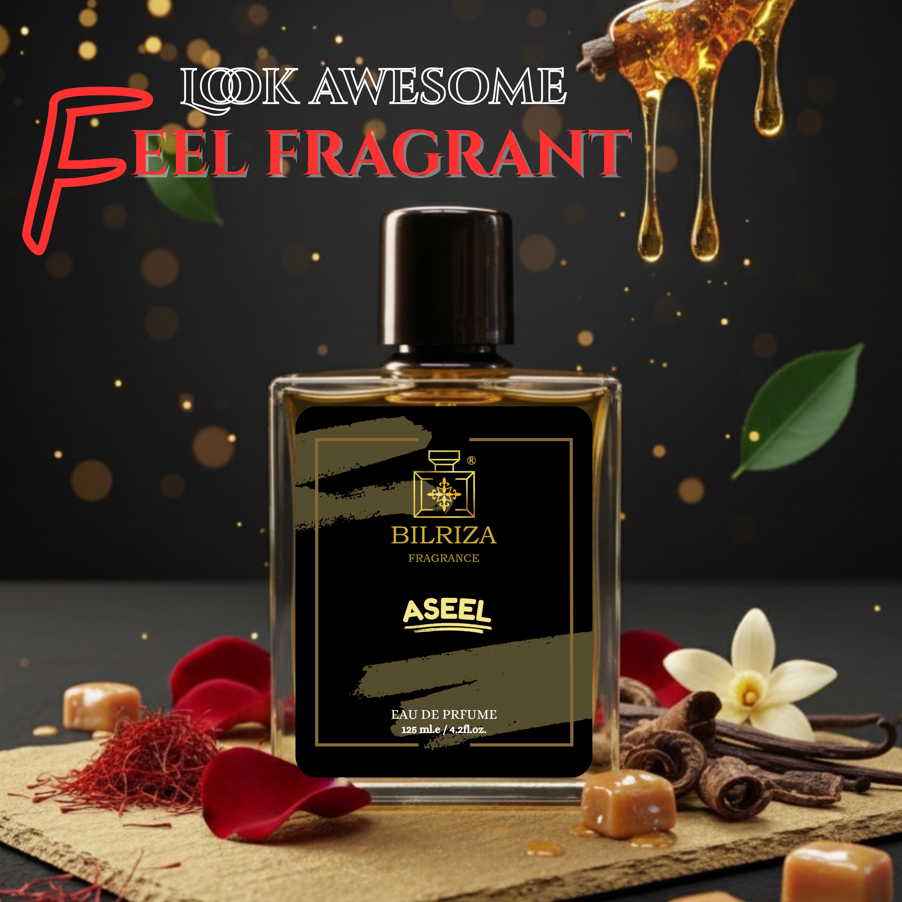 Bilriza Fragrance Aseel Perfume 125ml – Best Luxury Arabic Perfume with Lasting Scent