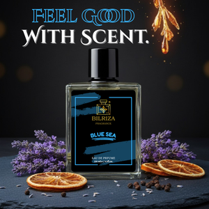 Bilriza Fragrance Blue Sea Perfume 125ml – Best Fresh & Aquatic Perfume with Lasting Aroma