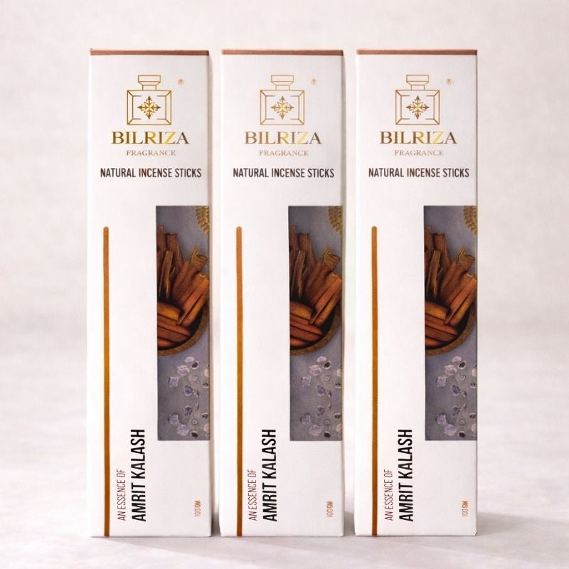 Bilriza Fragrance Amrit Kalash Incense Sticks – Long-Lasting Pure Fragrance for Worship (100gm 1 each)