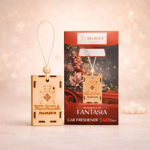 Bilriza Fragrance Fantasia Hanging Car Air Freshener – Refresh Your Car with Exotic Aroma