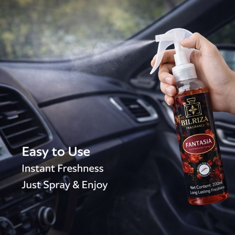 Bilriza Fragrance Fantasia Room Spray – Refreshing Air Freshener Spray for Home & Office 200ml