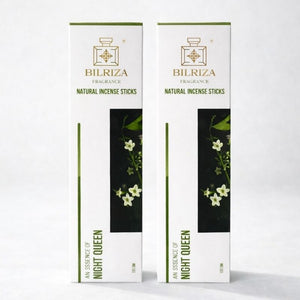 Bilriza Fragrance Night Queen Incense Sticks – Natural Agarbatti with Rich, Soothing Fragrance (100gm 1 each)