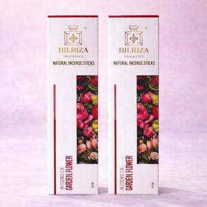 Bilriza Fragrance Garden Flower Incense Sticks – Natural Floral Agarbatti for Pooja & Relaxation (100gm 1 each)