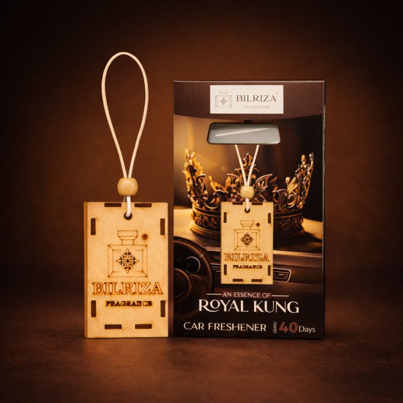 Bilriza Fragrance Royal King Car Air Freshener Hanging – Premium Scent for a Royal Drive