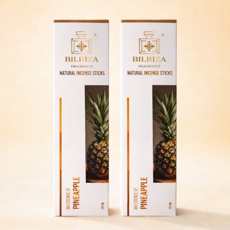 Bilriza Fragrance Pineapple Incense Sticks – Sweet, Tropical Fragrance for Relaxation (100gm 1 each)