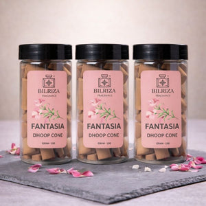 Bilriza Fragrance Fantasia Fragrance Dhoop Cones – Exotic Aroma for Home, Meditation & Puja