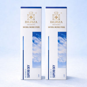 Bilriza Fragrance Superb Sky Incense Sticks – Long-Lasting Fresh Scent for Relaxation (100gm 1 each)