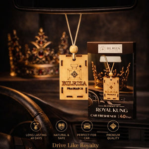 Bilriza Fragrance Royal King Car Air Freshener Hanging – Premium Scent for a Royal Drive