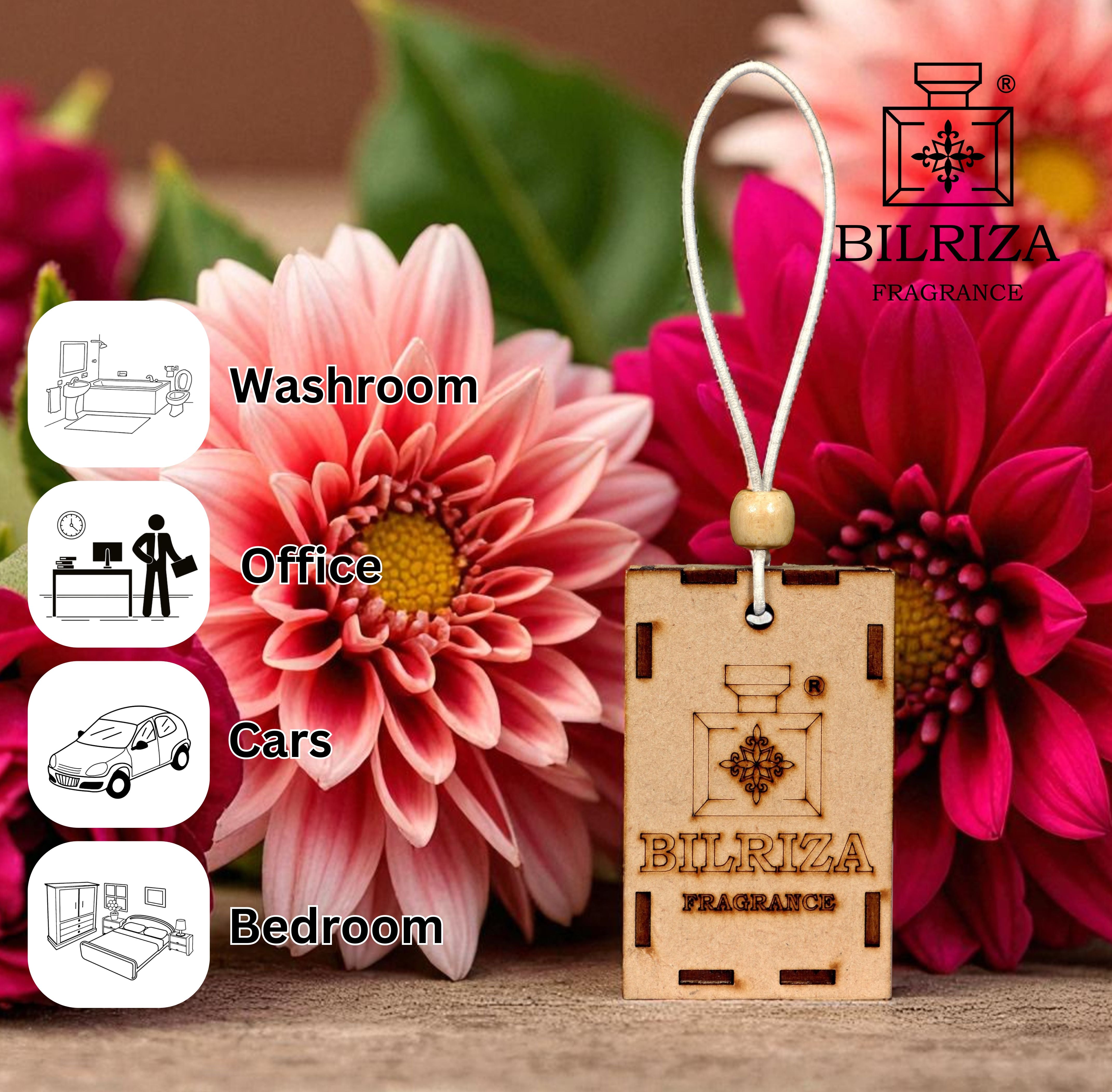 Bilriza Fragrance Fantasia Hanging Car Air Freshener – Refresh Your Car with Exotic Aroma