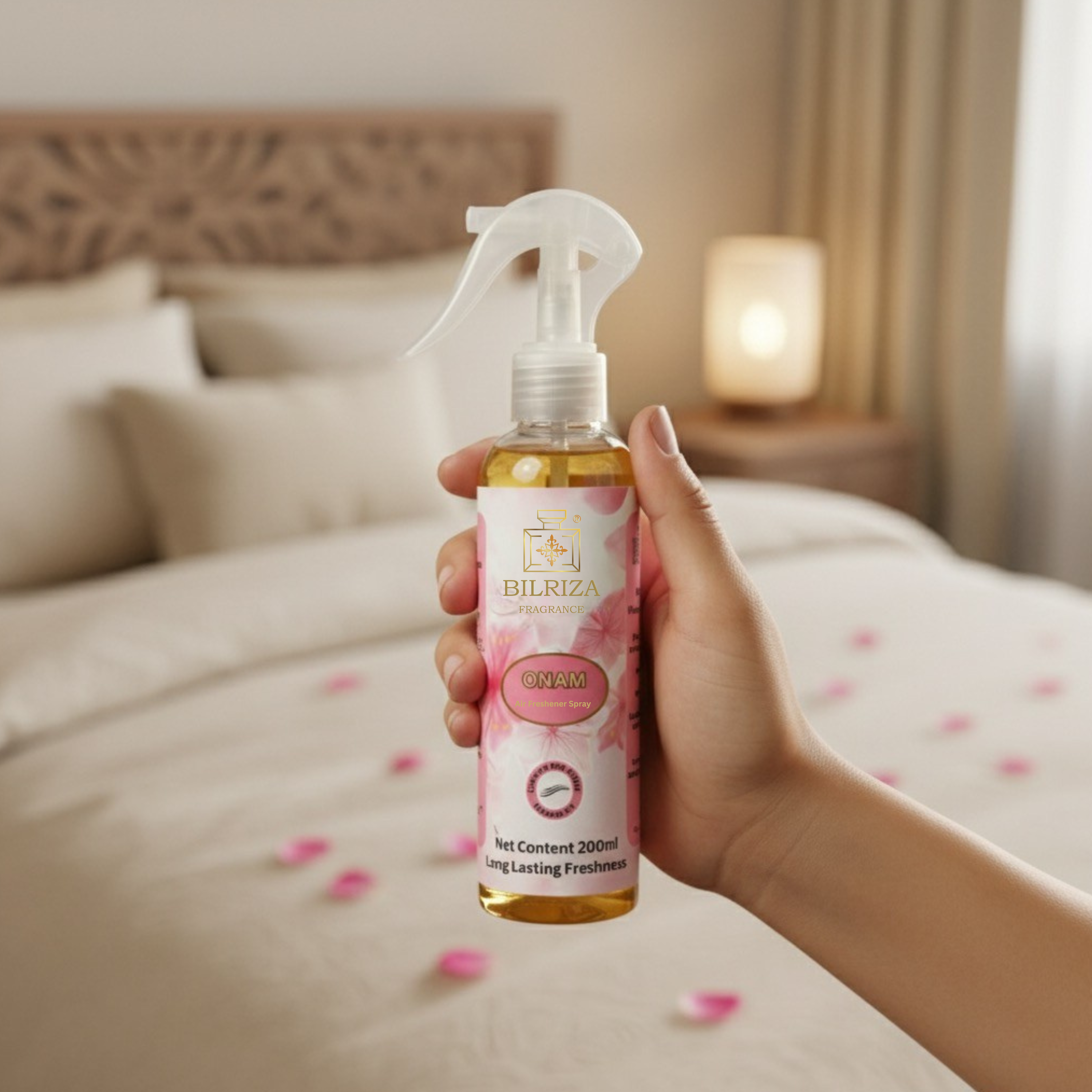Bilriza Fragrance Onam Room Spray – Refreshing Air Freshener Spray for Home & Office