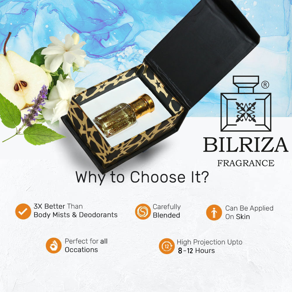 Bilriza Fragrance Some time  Attar – Unisex Long Lasting Alcohol-Free Attar Oil