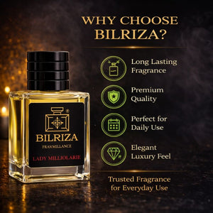 Bilriza Fragrance Lady Millionaire Eau de Parfum 50ml – Elegant Scent for Her