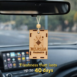 Bilriza Fragrance Ice Blue Car Air Freshener Hanging – Stylish & Effective Odor Eliminator
