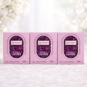 Bilriza Fragrance Lavender Air Freshener – Hanging Scented Bag for Relaxing Aromatherapy