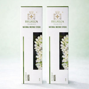 Bilriza Fragrance Mogra Agarbatti – Pure Floral Fragrance Incense Sticks (100gm 1 each)
