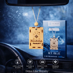 Bilriza Fragrance Ice Blue Car Air Freshener Hanging – Stylish & Effective Odor Eliminator