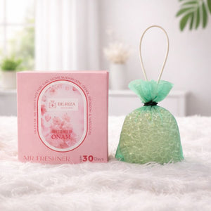Bilriza Fragrance Onam Air Freshener – Hanging Bag for Long-Lasting Freshness