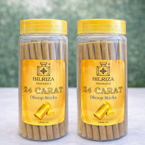 Bilriza Fragrance 24 Carat Bambooless Incense – Long Lasting Aroma, No Charcoal, No Bamboo