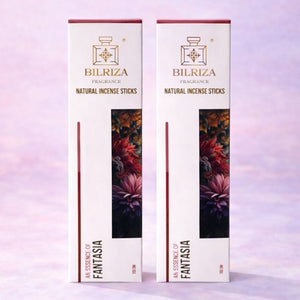 Bilriza Fragrance Fantasia Incense Sticks – Natural Scented Agarbatti for Relaxation (100gm 1 each)