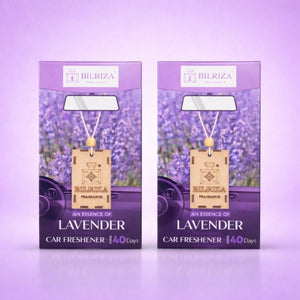 Bilriza Fragrance Lavender Hanging Car Air Freshener – Refresh Your Car with Calming Fragrance