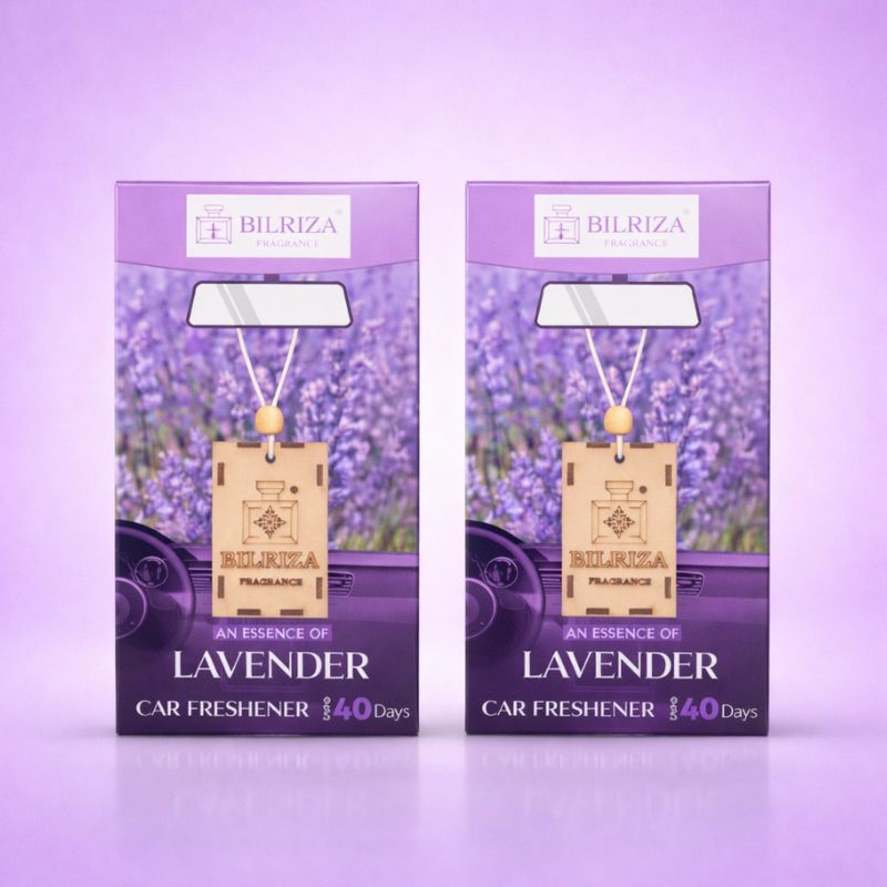 Bilriza Fragrance Lavender Hanging Car Air Freshener – Refresh Your Car with Calming Fragrance