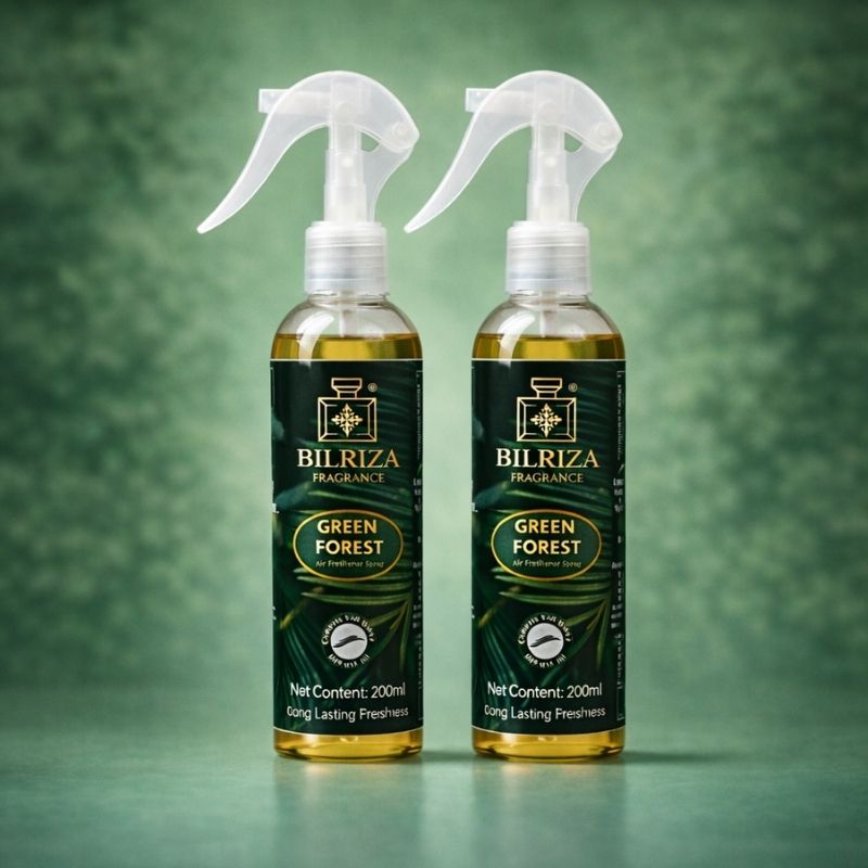 Bilriza Fragrance Green Forest Room Spray – Refreshing Air Freshener Spray for Home & Office 200ml