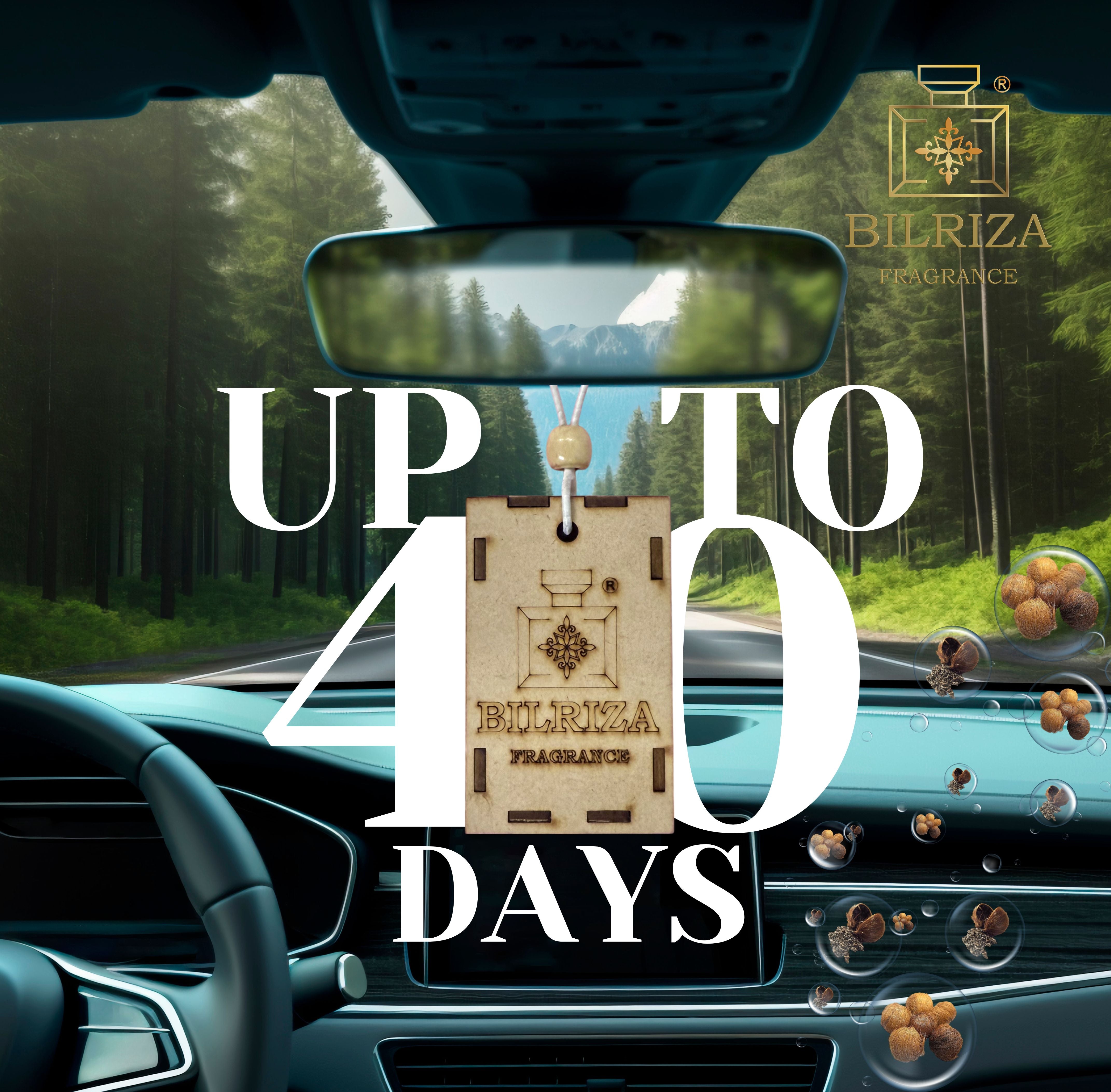 Bilriza Fragrance Kasturi Car Air Freshener Hanging – Effective Odor Eliminator with Musk Scent