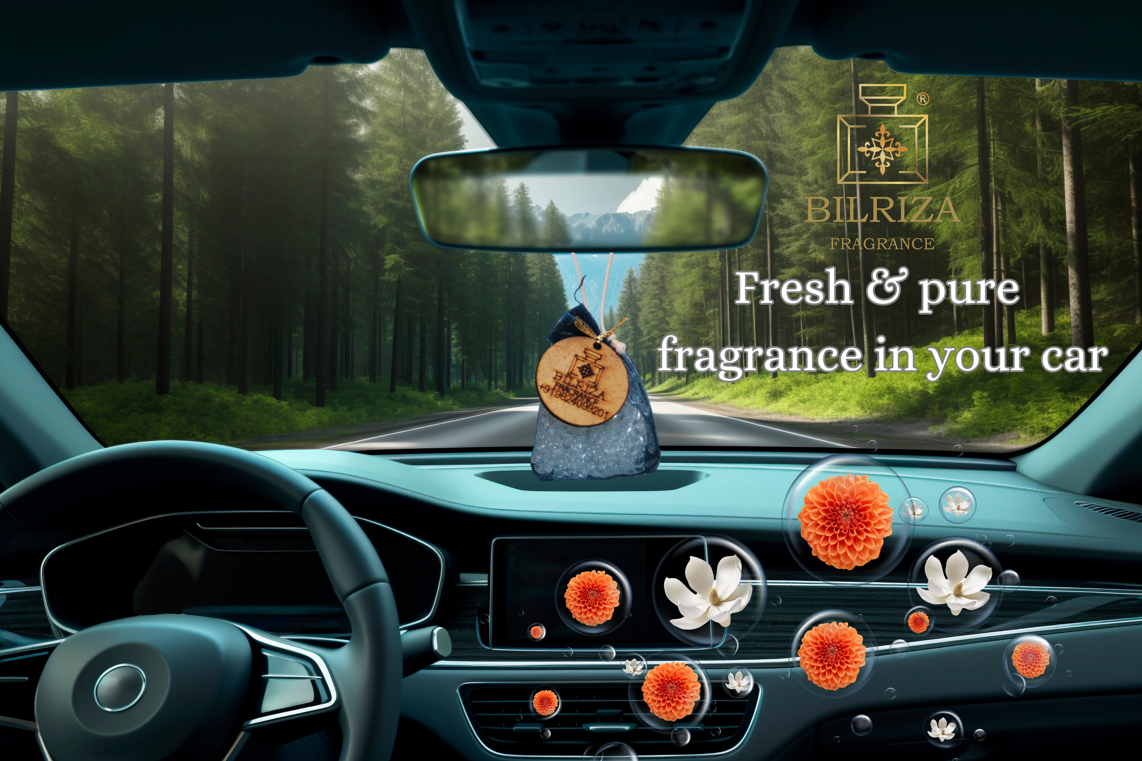 Bilriza Fragrance Mischief Hanging Bag Air Freshener – Compact & Refreshing Aroma for Any Space