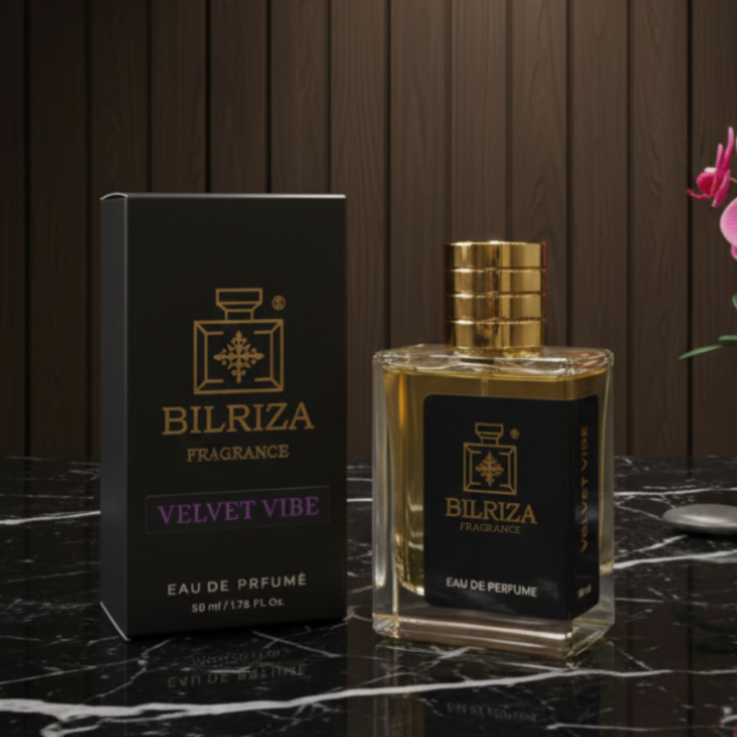 Bilriza Fragrance Velvet Vibe Perfume 50ml – Rich & Romantic Fragrance with a Velvet Touch