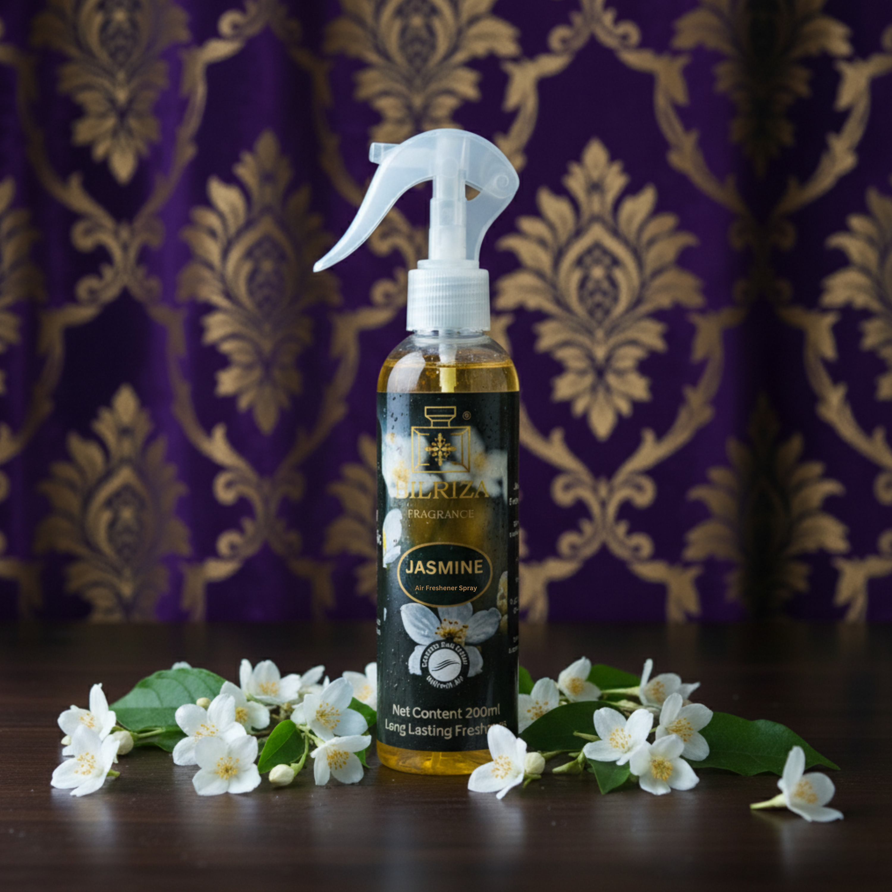 Bilriza Fragrance Jasmine Room Spray – Refreshing Air Freshener Spray for Home & Office